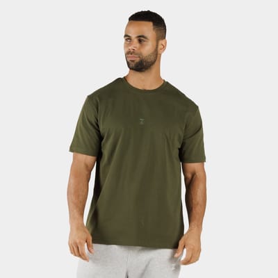 ZEUZ Heren T-Shirt – Comfortabel Sport & Casual Shirt - Legergroen - S