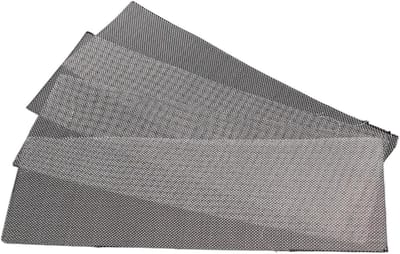 Kunststof lasapparaat gaas - Reparatienet RVS - Kunststof reparatie - Corrosiebestendig - 50 stuks - Zilver