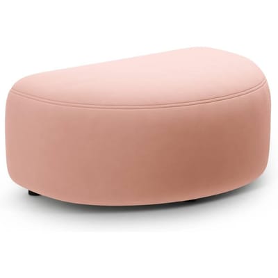 Hocker Kate halfrond velvet | Micadoni