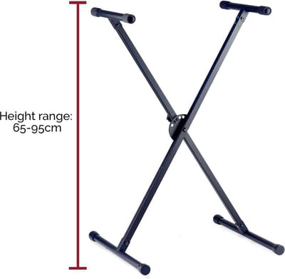 piano standard - piano keyboard stand, 40,5 x 120 x 15 centimeter