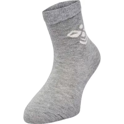 Hummel kindersokken Sutton, 3-pack, grijs gemêleerd