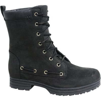 Sebago Dorset Lace Up Zwart Leer Vrouwen Winter Waterdichte Laarzen B512100 B35C
