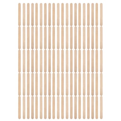 TopWosk - Houten Roerstokjes - 15x1,8 cm - 100 stuks - Milieuvriendelijk