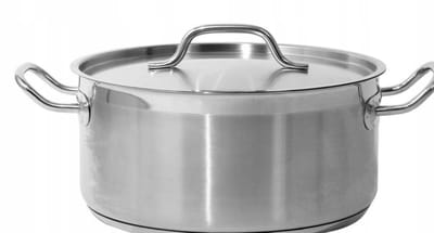 Yato Lage Pan met Deksel 28cm 8L RVS - Professioneel