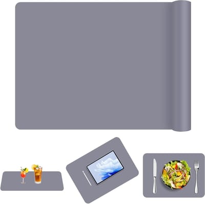 Siliconen Bakmat 60 x 40 cm, Antislip Deegmat voor Pizza, Taart en Bakprojecten, Ideaal voor Creatieve Klussen en Bescherming van Werkoppervlak