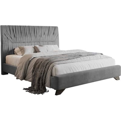 Bedframe Lea velvet 160 x 200 cm | Selsey Design