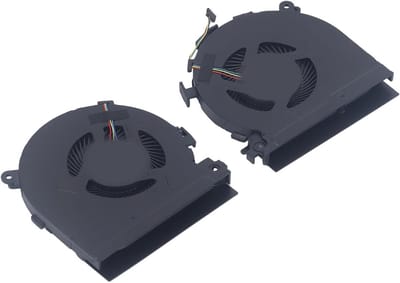 Vervangende Koelventilator voor Laptop met CPU en GPU, 5V 0.5A, 4-Pins, Geschikt voor 15 Inch Notebooks zoals HP Spectre X360 15