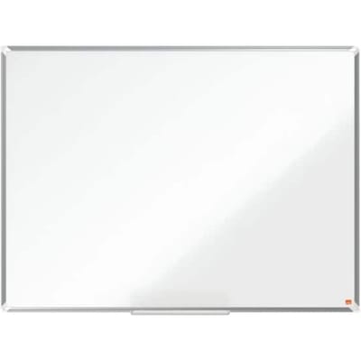 Whiteboard Premium Plus nobo - aluminium frame - Nano Clean oppervlak - B 1200 x H 900 mm - met afleggoot