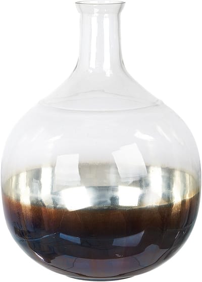 RAZALA - Bloemenvaas - Multicolor - 40 cm - Glas