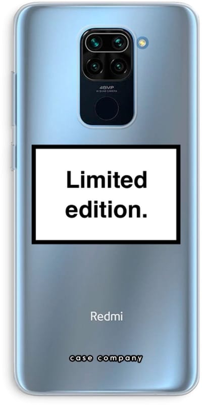 Case Company® - Hoesje geschikt voor Xiaomi Redmi Note 9 hoesje - Limited edition - Soft Cover Telefoonhoesje - Bescherming aan alle Kanten en Schermrand