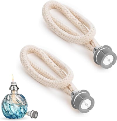 2-delige olie lamp met luchtregeling en katalytische branders voor aromatherapie en luchtverbetering in huis - Zilver