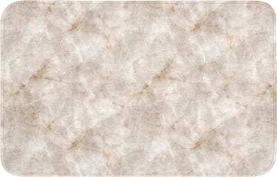 WC mat 80x50 cm - Antislip - Marmer - Patroon - Klassiek - Toiletmat - Vloermat - Douchemat - Toilet tapijt - Toiletmatten