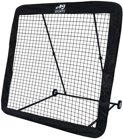 AJ-Sports Voetbal Rebounder 170x170cm - Tchouck - Rebounder Voetbal - Verstelbaar - Inclusief 4 grondhaken - Bouncer - Voetbaldoel - Voetbal trainingsmateriaal