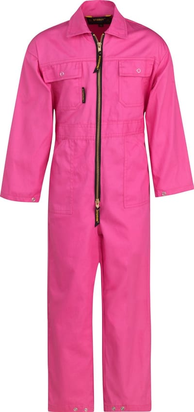 STØRVIK Kinderoverall - Jongens & Meisjes - Rits - Maat 92 - Roze