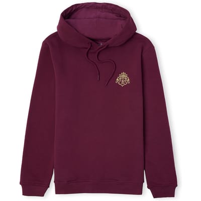 Harry Potter Hogwarts Signature Unisex Hoodie - Burgundy - XL
