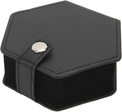 DND Dobbelstenen Opbergdoos, Beschermende PU Leren Dobbelsteen Tas met Zachte Spons Groeven, Handige Organizer voor Reizen en Spellen
