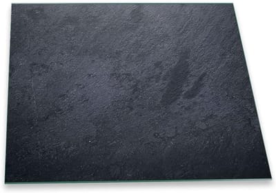 Afdekplaat Glas - Snijplank Werkblad - Keuken Organisatie - Kras- en Slagvast - 60 x 52 cm - Donkerblauw Grijs