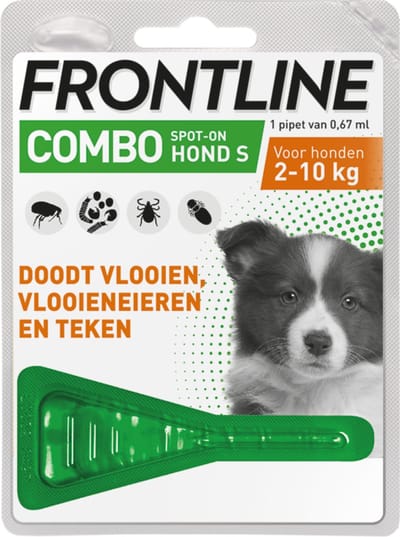 Frontline combo - Puppypakket - 1 pipet