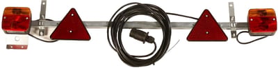 BTP - Lichtbalk - 1400 ->2100mm - Kabel 7,5 m - Aanhangwagen - Lichten