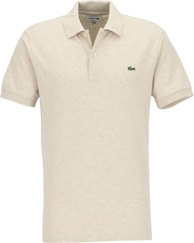 Lacoste Classic Fit polo - grijs beige
