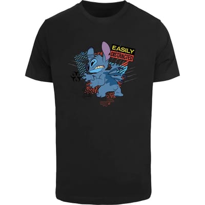 T-shirt Merchcode Lilo & Stitch Easily Distracted