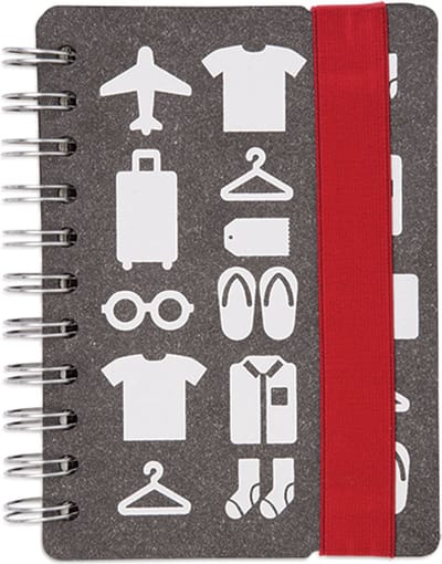Vacavaliente - Work & Planners Paola Navona Notitieboek A6 - Leer - Multicolor