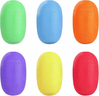 Zachte Schuim Pen Grip Set van 6 Stuks voor Verbeterd Schrijven, Tekeningen en Huiswerk