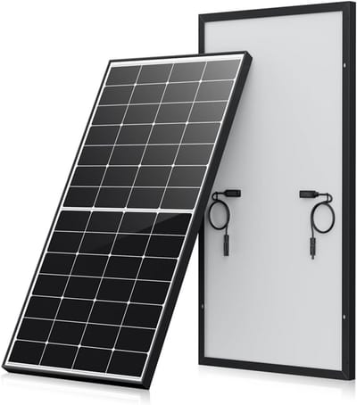 Zonnepaneel - Zonnecel paneel - Energie opwekken - HPBC cel technologie - 220 Watt - Zwart