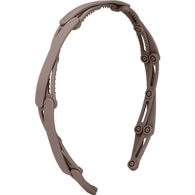 Compacte Opvouwbare Hoofdband Intrekbare Zakhoofdband Haar Hoepels Hoofdsieraad voor Meisjes Zwart bruin