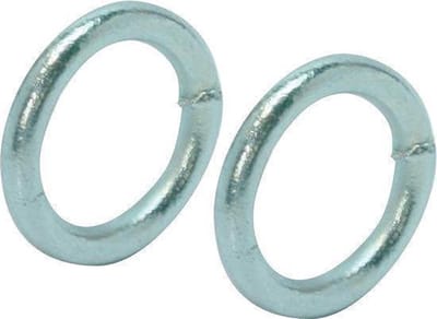 Qlinq Gegalvaniseerd Gelaste Ring - 60 x 8 mm