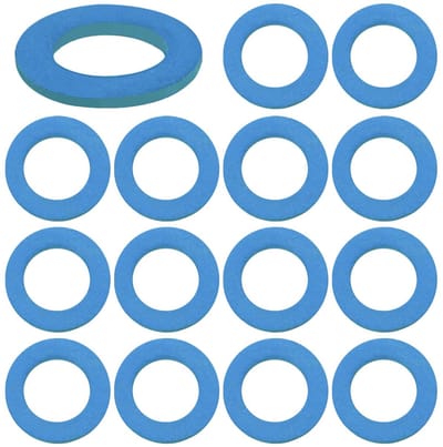 15-delige Set Afvoerschroefafdichting 3/8-16 voor Gear Oil - Vervangende Wasmachine voor Buitenboordmotoren en Outdrives