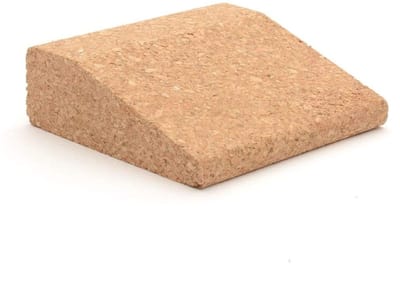 JHUBERS- Yogablok Kurk - Premium 100% Natuurlijk - Antislip Grip - Compact Formaat - Ondersteuning voor Beginners - Verbeter Balans en Houding - Yogawig