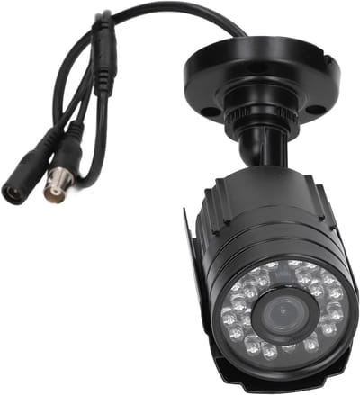 Beveiligingscamera Buiten - CCTV Camera - Duidelijk Beeld - 4-in-1 Compatibel - Full HD 1080P - Zwart