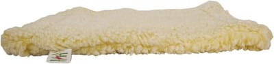hondenmat Huggle Fleece 76 x 123 cm polyester ivoorwit