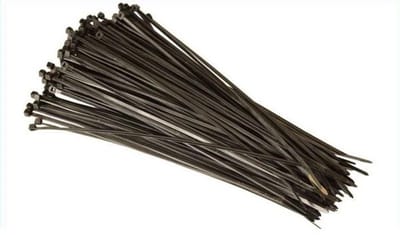 Zwarte Kabelbinders 100x2,5mm - 100 Stuks