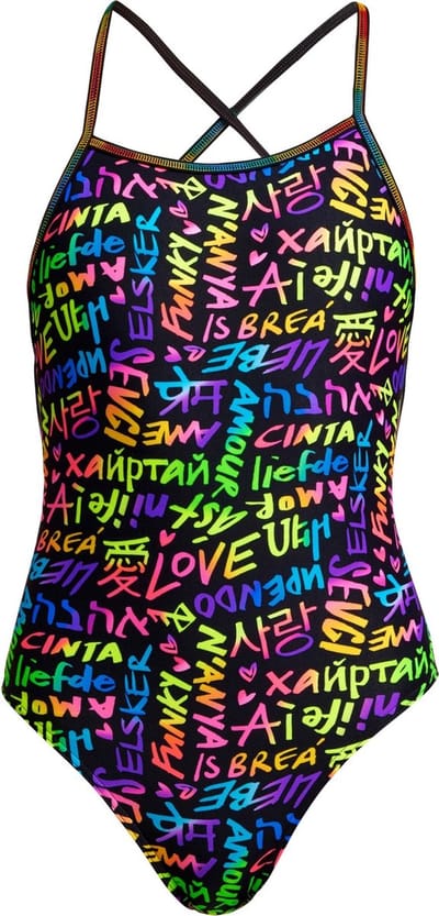 Love Funky Strapped in one piece - Meisjes | Funkita | Maat 128