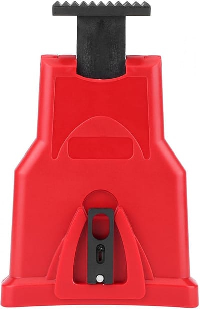 Kettingzaag Slijper - Ketting Slijp Tool - Houtbewerking Onderhoud - Draagbare Snel Slijper - 21.5 x 14.5 cm - Rood