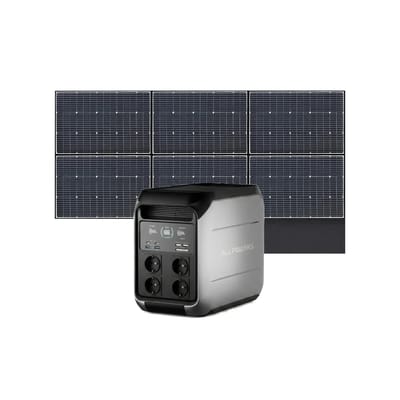 ALLPOWERS VOLIX  P1800 Draagbaar Energiestation 1800W 1024Wh LiFeP04 Accu - P1800 + SP039 600W Solar Panel