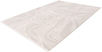 Pierre Cardin Vloerkleed - Tapijt - Design - Beige Zilver - Modern en Elegant - Hoogwaardig Acryl - Korte Franjes