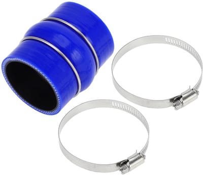 Allecto - Blauwe Auto Hump Slang - Silicone Koelslang - Hoge Temperatuur Weerstand - 57mm/76mm - Duurzaam en Universeel - Perfect voor Auto's