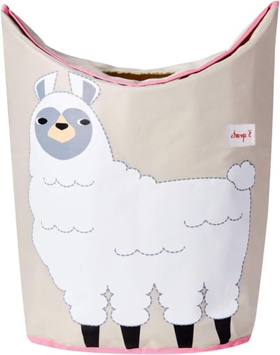 Baby wasmand - Opbergmand - Kamer organiseren - Schattig dierenontwerp - Large 44 Liter - Llama