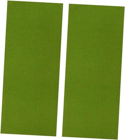 Kunstgras Mat - Groen Tapijt - Miniatuur Decoratie - Levenschte Uiterlijk - 100x41 cm - Groen