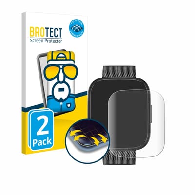 BROTECT - Screenprotector voor Levowatch Doitx 3 - Folie Beschermfolie transparant volledig dekking - 2 Stuks