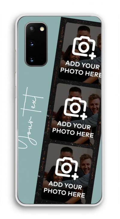 Gepersonaliseerd - Case Company® - Hoesje geschikt voor Samsung Galaxy S20 hoesje - Filmrol N°1 - Soft Cover Telefoonhoesje - Bescherming aan alle Kanten en Schermrand