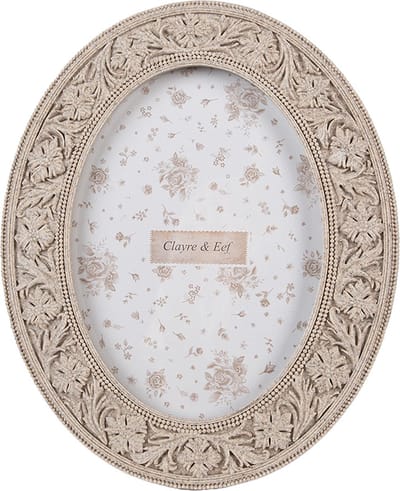 Clayre & Eef Fotolijst 13x18 cm Beige Kunststof