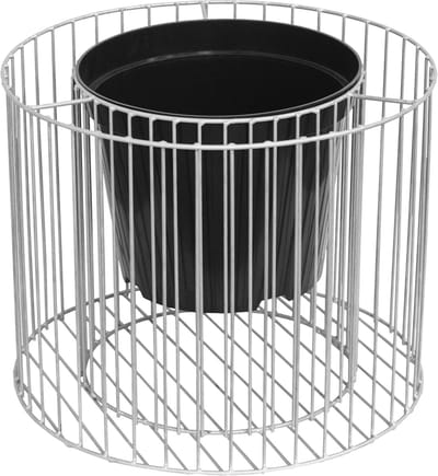 Ronde Gabion / stalen schanskorf-pot AMBER