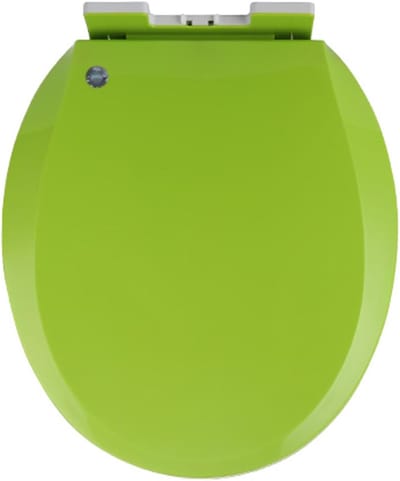 Toiletbril O-vorm - Toiletdeksel - Badkamer Vernieuwen - Soft Close Mechanisme - 36 x 41 cm - Groen
