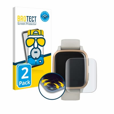 BROTECT - Screenprotector voor Garmin Venu Sq Music - Folie Beschermfolie matte volledig dekking 2 Stuks