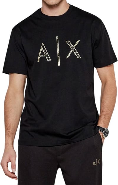Armani Exchange Xm000325_af10364 T-shirt Met Korte Mouwen Zwart M Man