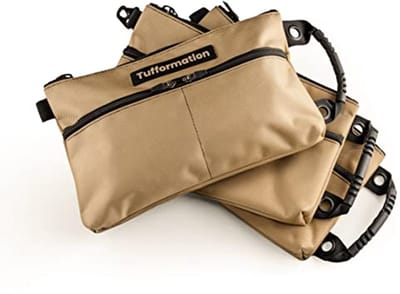 Kleine gereedschapstas organizer met rits - 3 stuks